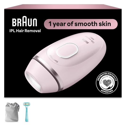 Braun IPL Mini Silk·Expert IPL1111, small portable hair removal device