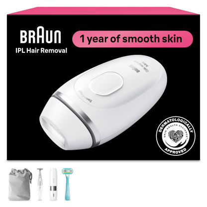 Braun IPL Mini Silk·Expert IPL1115, compact device, permanent hair reduction at home