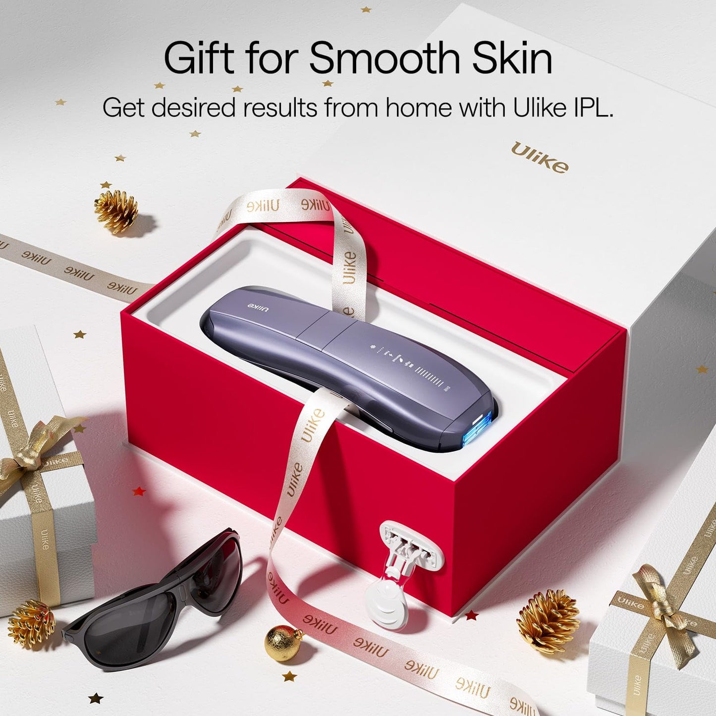 Ulike Air 10 Deluxe IPL, dual lights, skin sensor, fast results