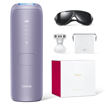 Ulike Air 4 IPL, ice-cooling, fast 10min sessions, home hair removal