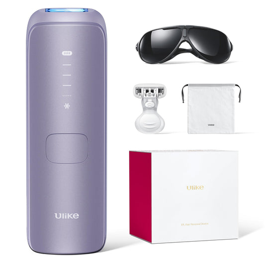 Ulike Air 4 IPL, ice-cooling, fast 10min sessions, home hair removal