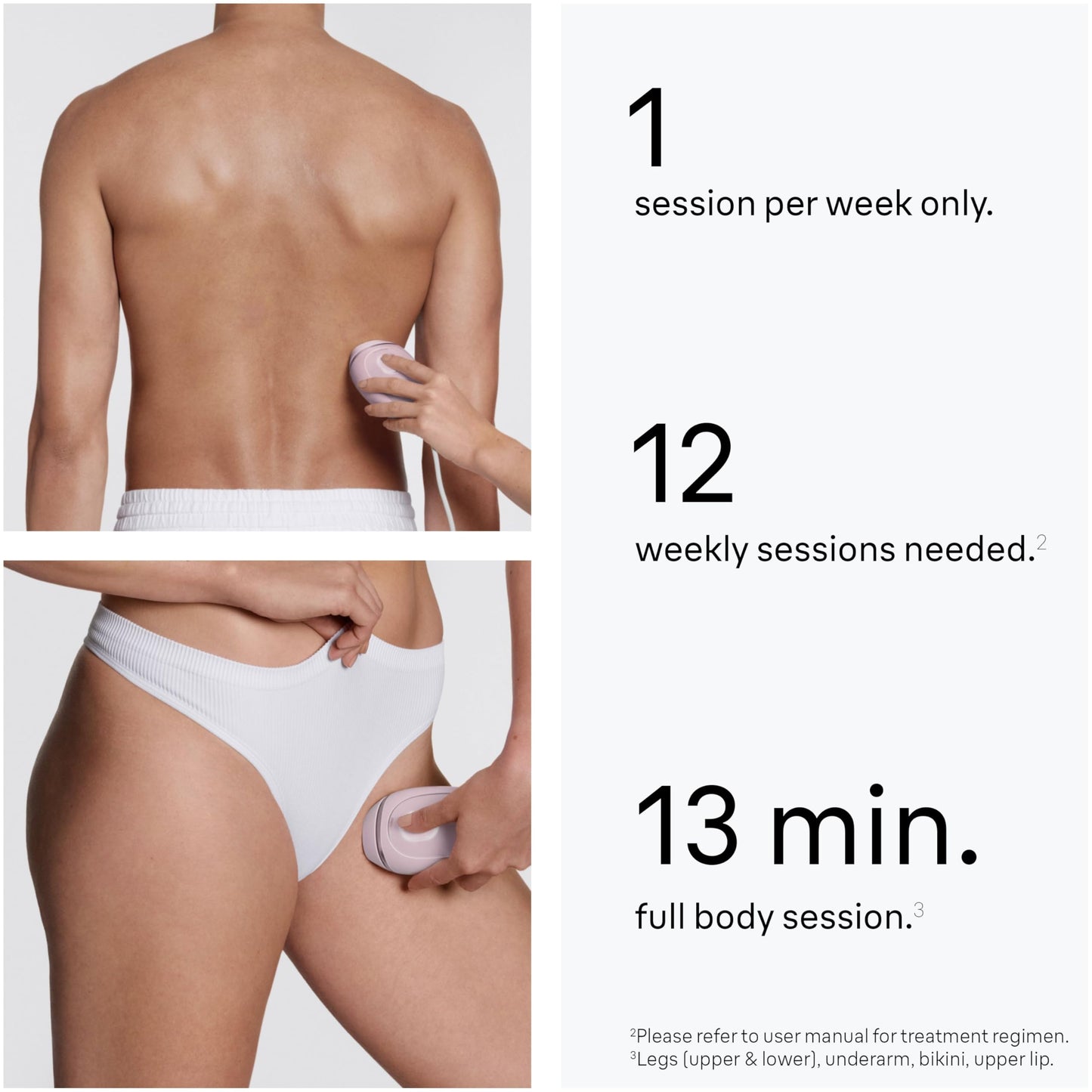 Braun IPL Mini Silk·Expert IPL1111, small portable hair removal device