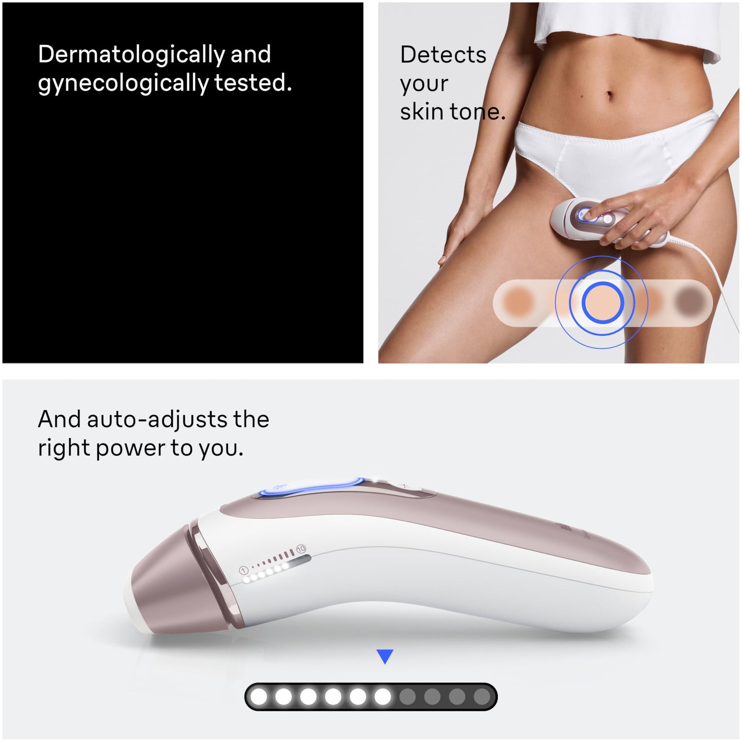 Braun Skin i-Expert Pro 7 IPL7243, smart IPL, 3 heads, advanced system